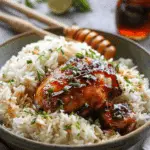 Honey BBQ Chicken Rice