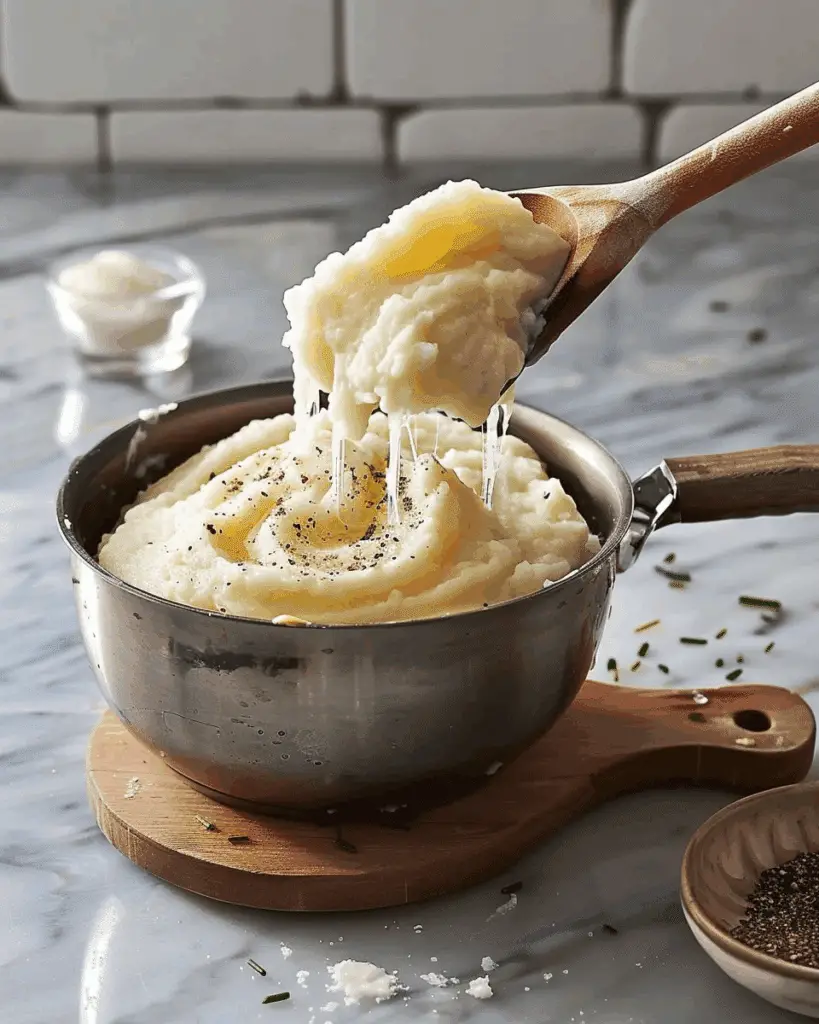 Fondue Mashed Potatoes