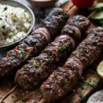 Beef Kafta Kebabs