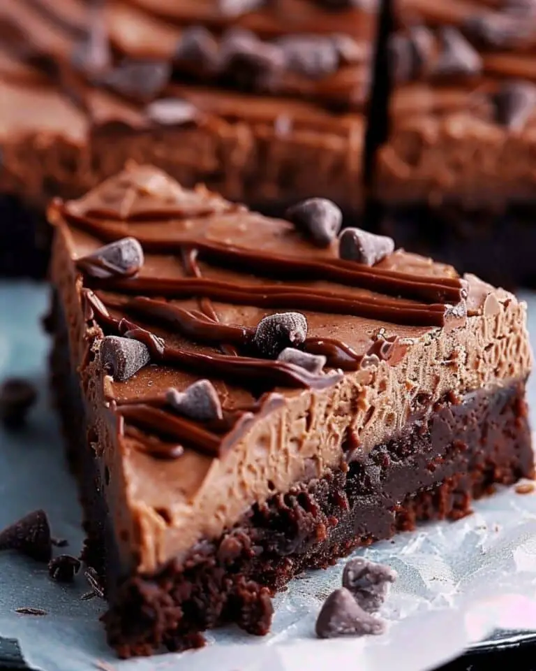 Chocolate Mousse Brownies