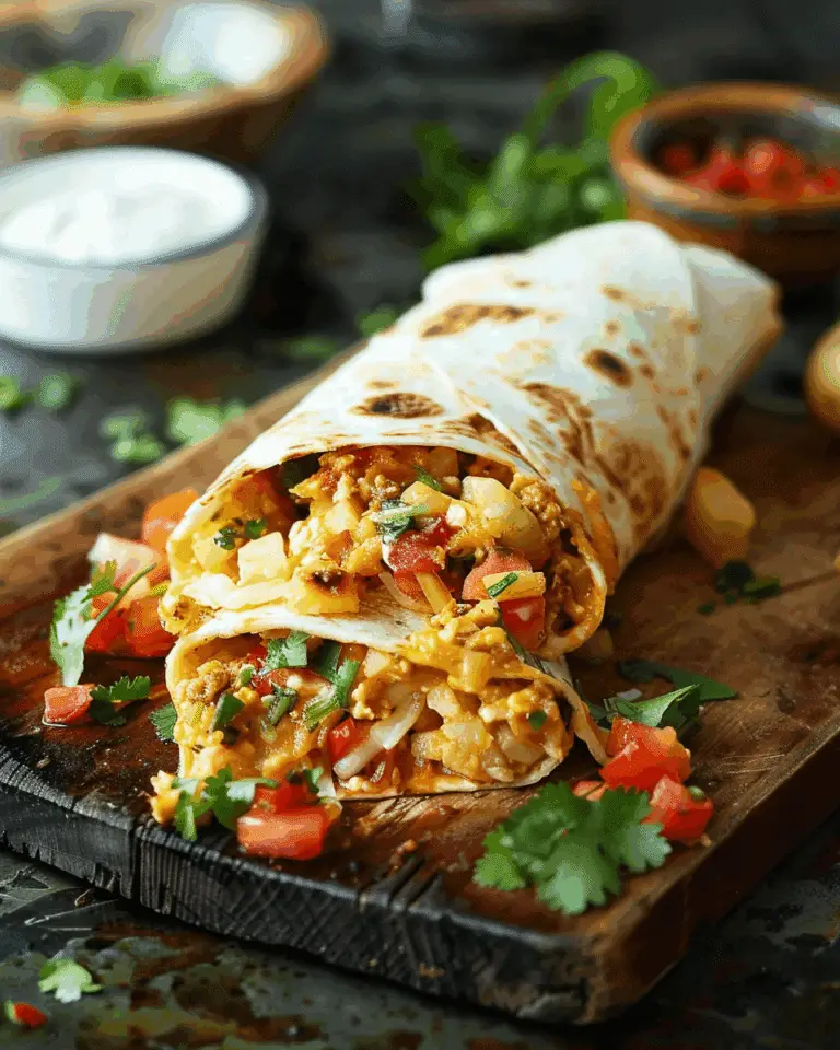 Cheesy Potato Burritos