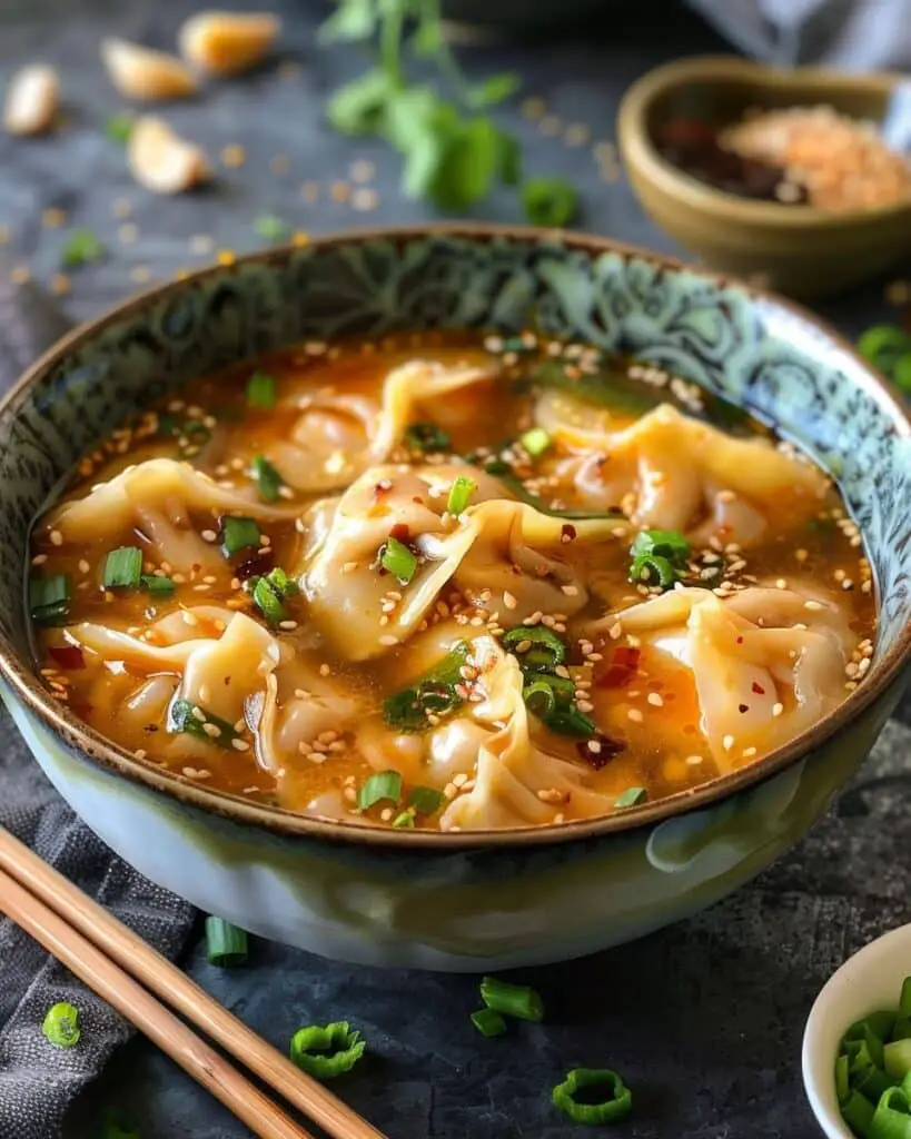 Easy Potsticker Soup