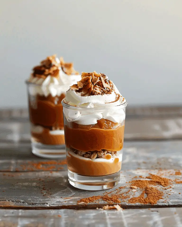 Pumpkin Pie Parfaits