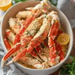 Oven-Baked Crab Legs with Butter Sauce