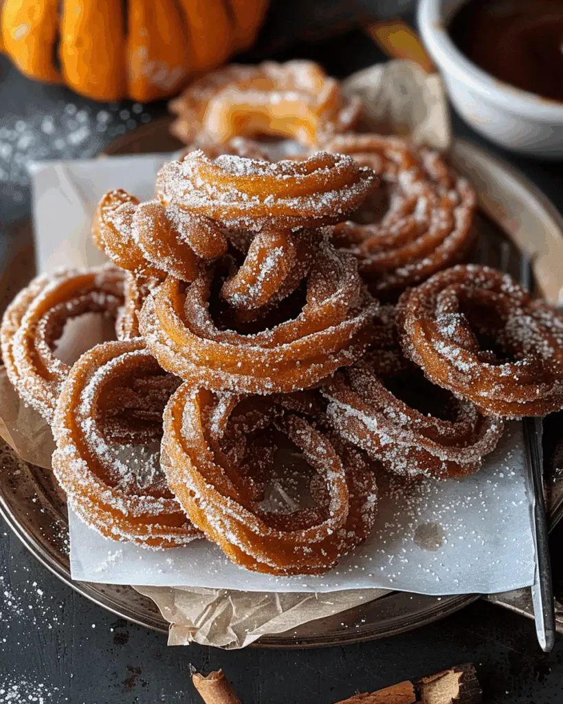 Brown Butter Pumpkin Churros