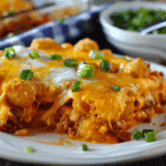 Chili Cheese Tater Tot Casserole