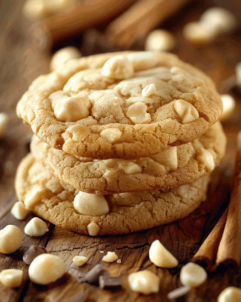 White Chocolate Macadamia Nut Cookies