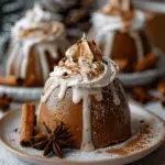 Gingerbread Latte Mousse Domes
