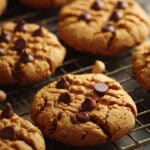 Flourless Peanut Butter Chickpea Cookies