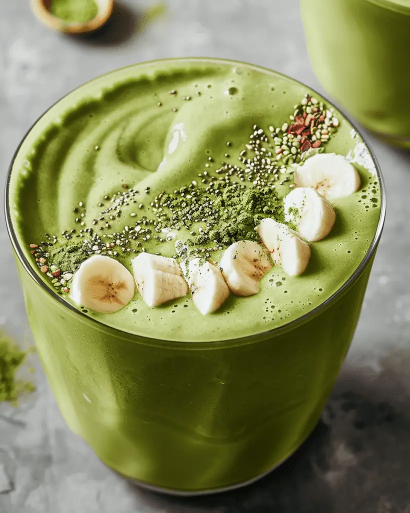 Ultimate Matcha Smoothie