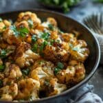 Moroccan Cauliflower with Tahini-Honey