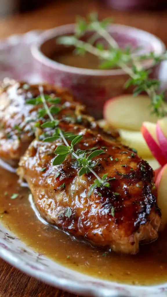French Apple Cider Chicken