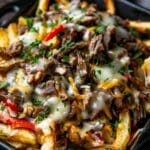 Loaded Philly Cheesesteak Fries