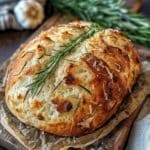 Rustic Parmesan Rosemary Bread