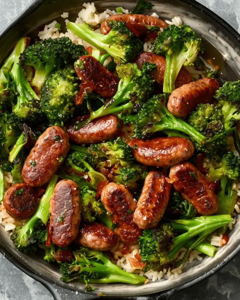 Sausage and Broccoli
