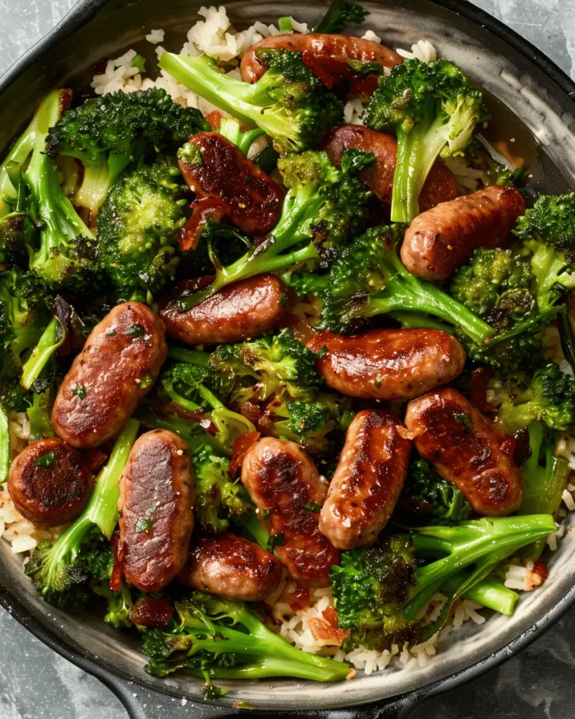 Sausage and Broccoli