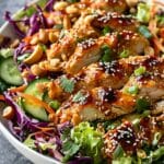 Crunchy Asian Sesame Chicken Salad
