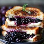 Ultimate Blackberry Balsamic Grilled Cheese