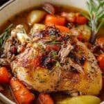 Easy Slow Cooker Chicken Pot Roast