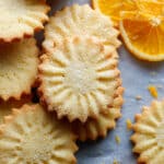 Orange Shortbread Cookies