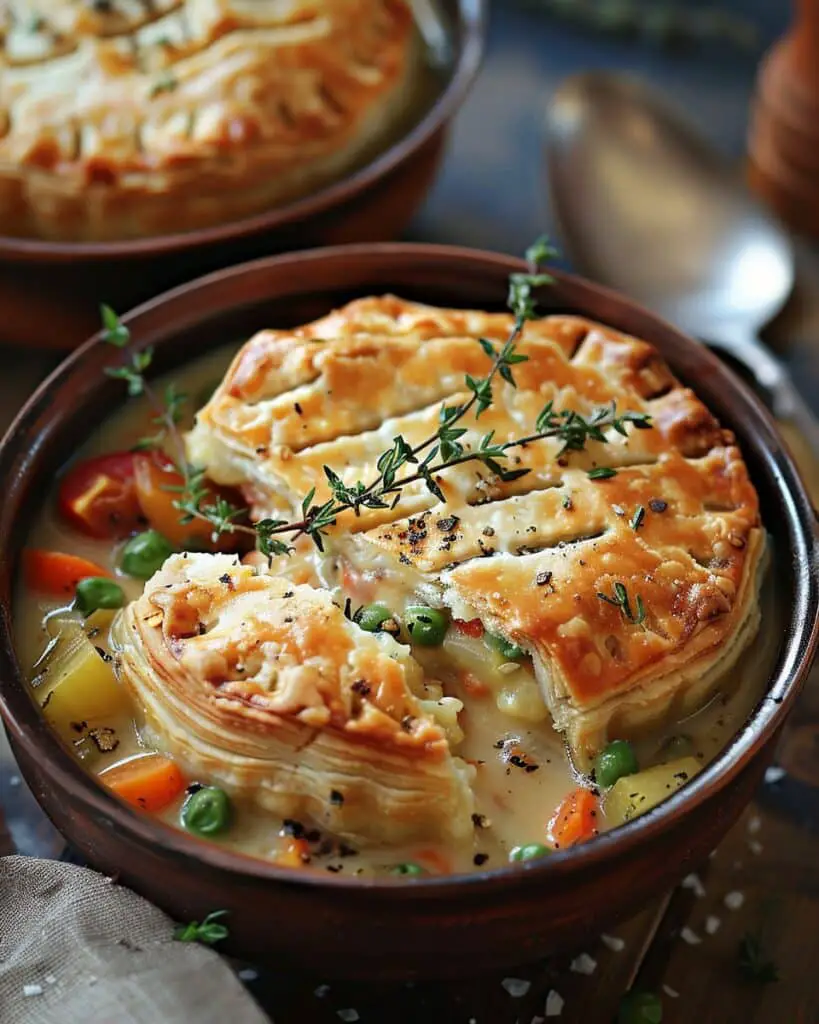 Veggie Pot Pie Soup