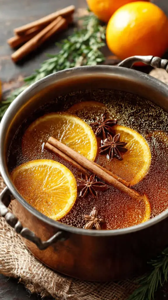 Easy Cinnamon Orange Simmer Pot