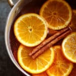 Easy Cinnamon Orange Simmer Pot