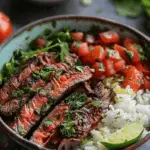 Cilantro Lime Steak Bowls