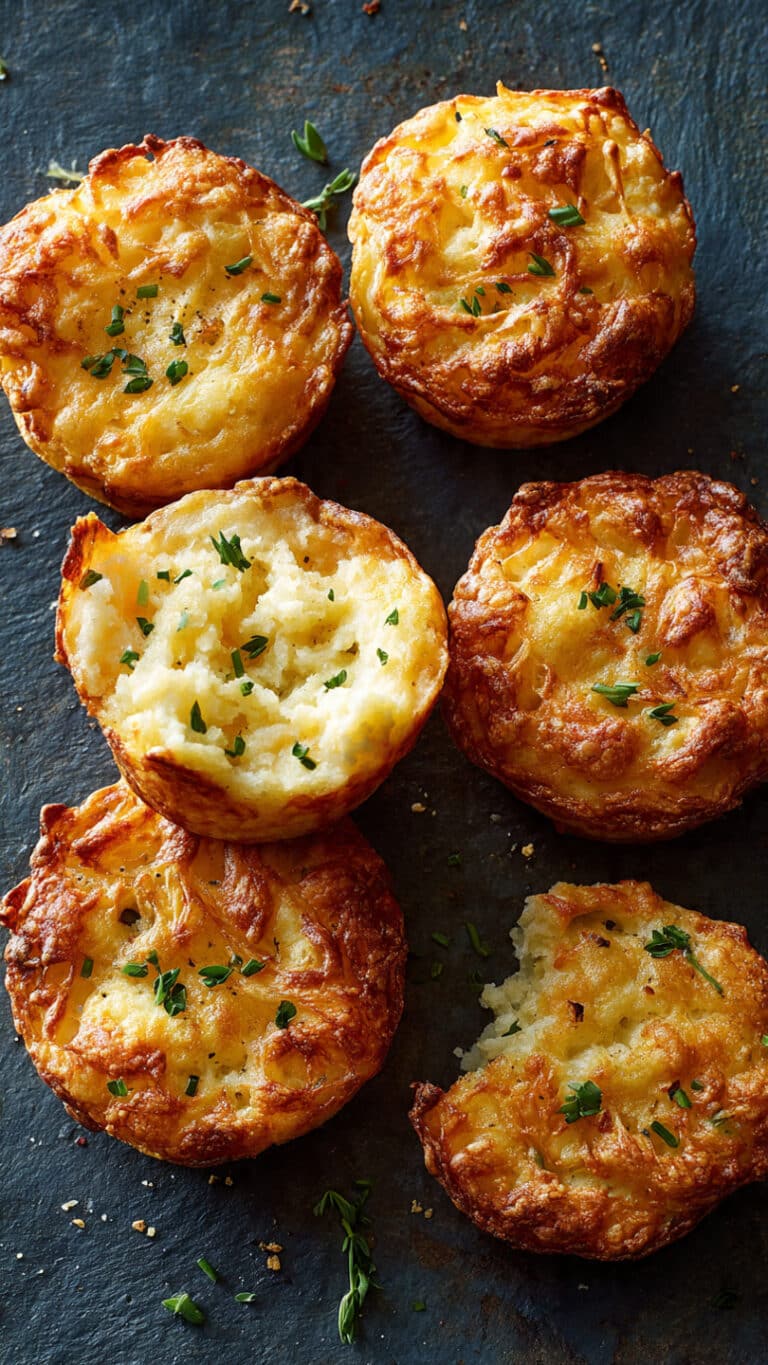 Mashed Potato Cheese Puffs