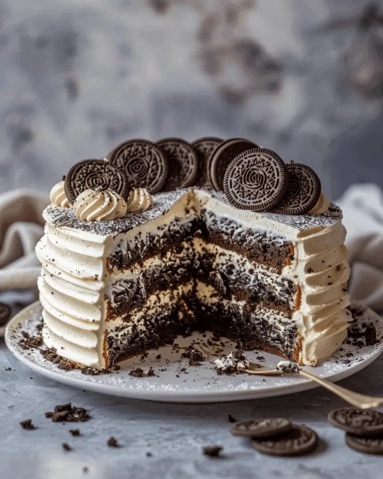 Oreo Biscuit Cake