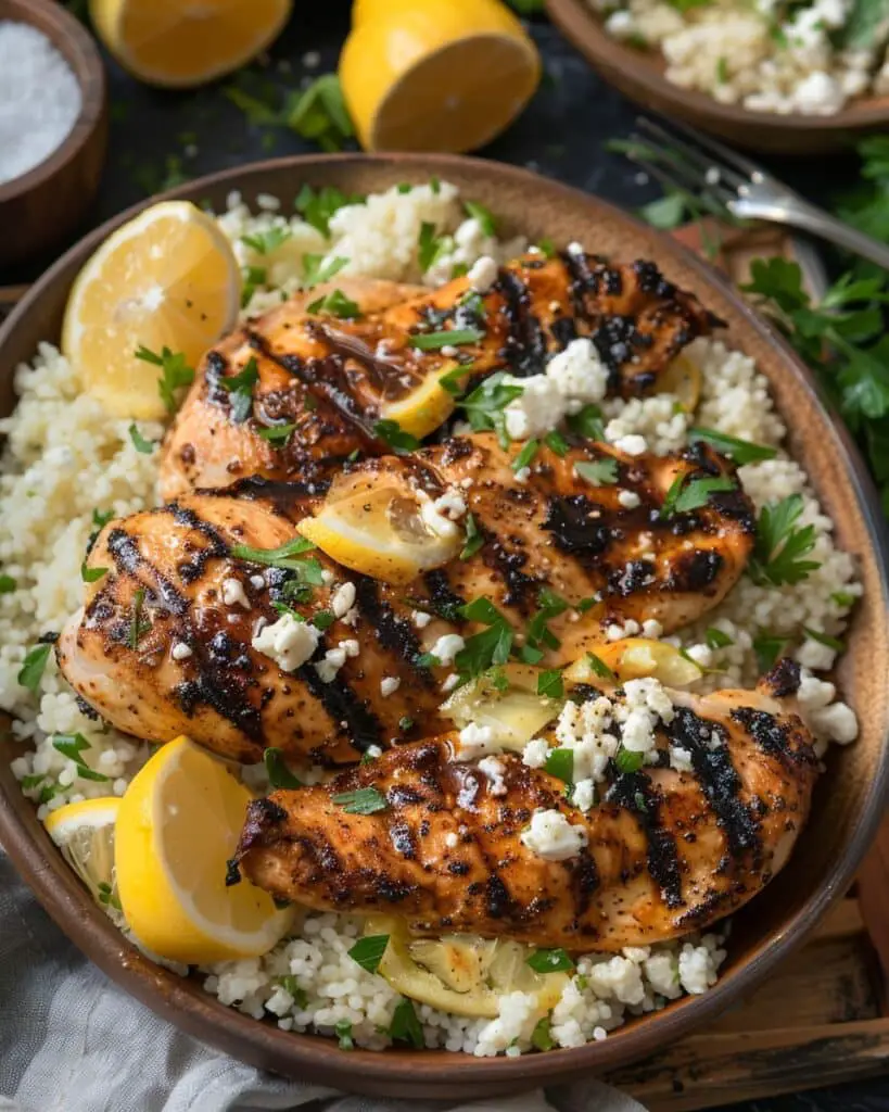Hot Honey Infused Feta Chicken