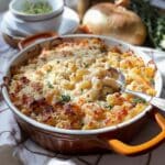 French Onion White Mac N Cheese