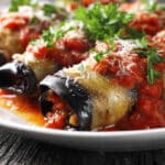 Healthy Eggplant Rollatini