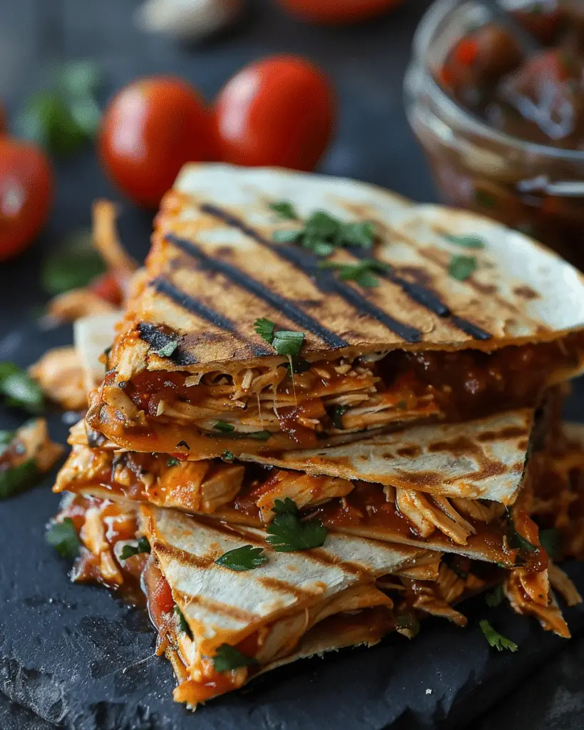 BBQ Chicken Quesadillas