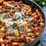 One Pot Beefaroni