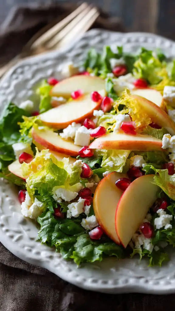 Autumn Harvest Honeycrisp Apple and Feta Salad