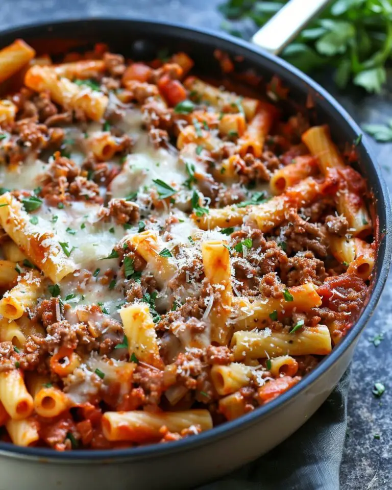 One Pot Beefaroni