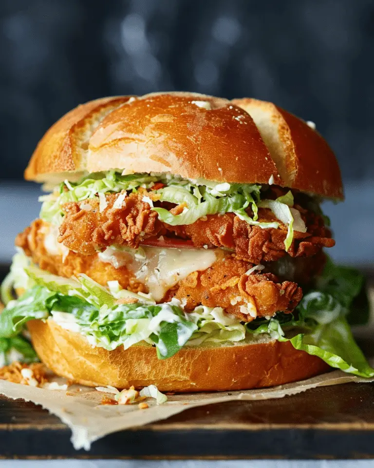 Crispy Chicken Caesar Sandwich