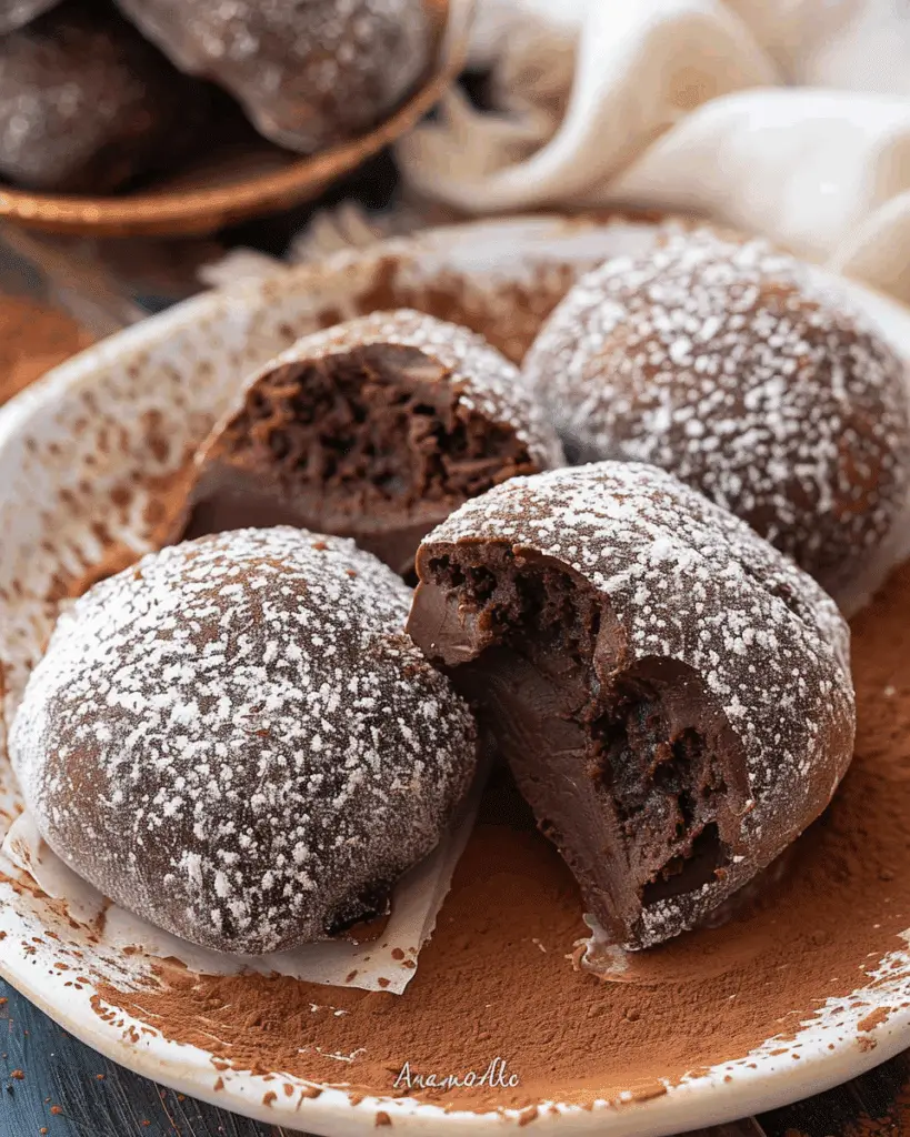 Chocolate Mochi