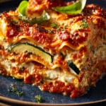 Layered Mediterranean Vegetable Lasagna with Creamy Ricotta
