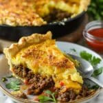 One-Pan Cheeseburger Pie Dinner
