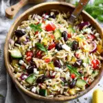 Greek Orzo Pasta Salad