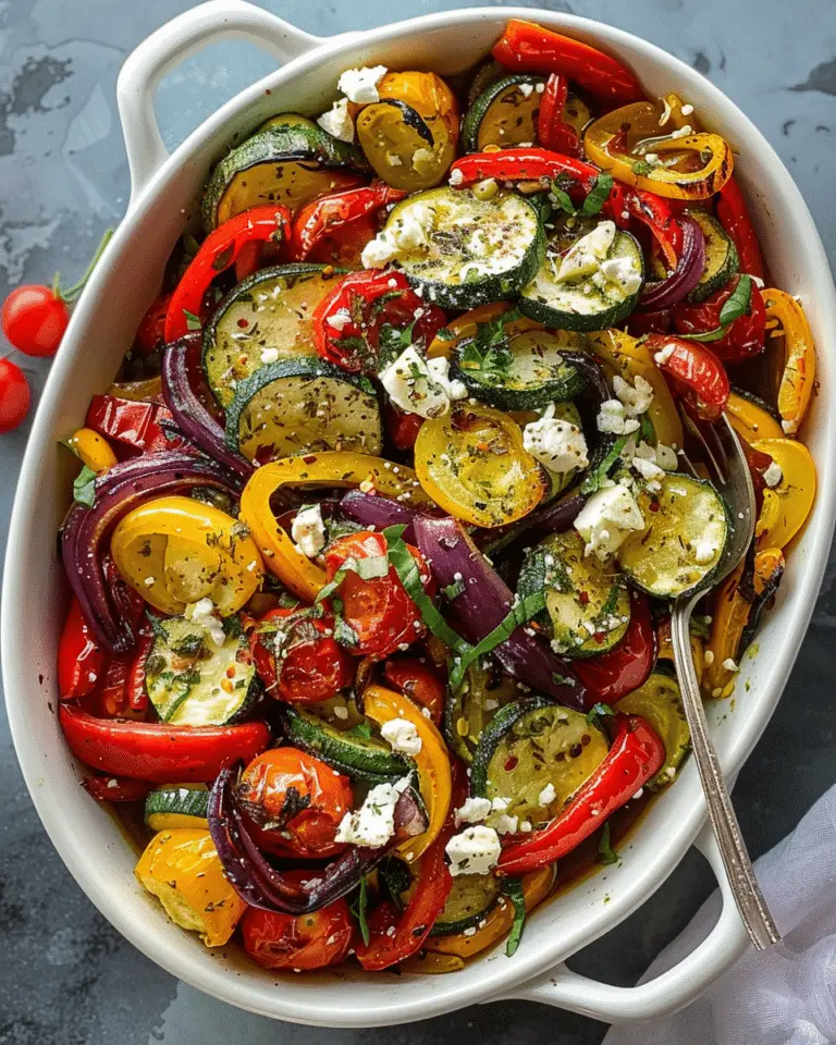 One Pan Greek Vegetables