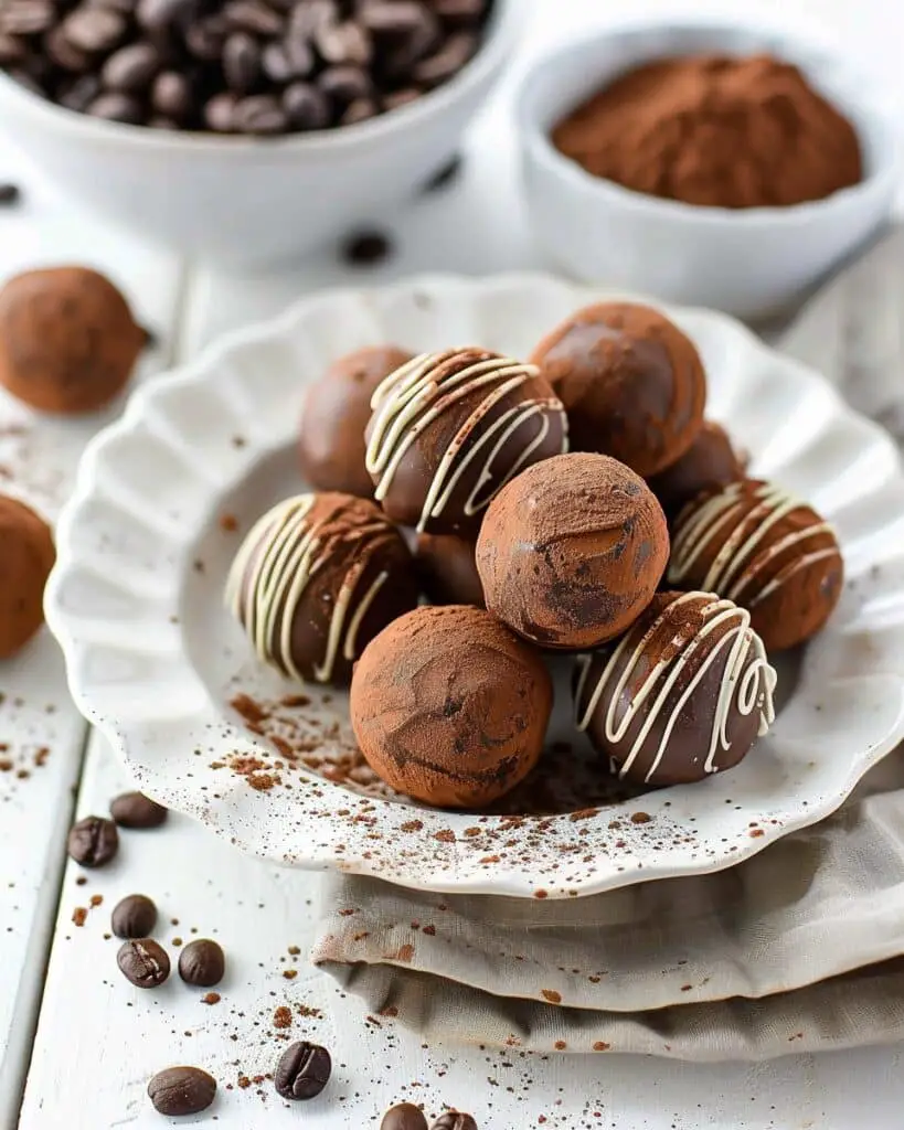 No-Bake Coffee Truffles Recipe to Try