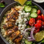 Greek Chicken Bowls