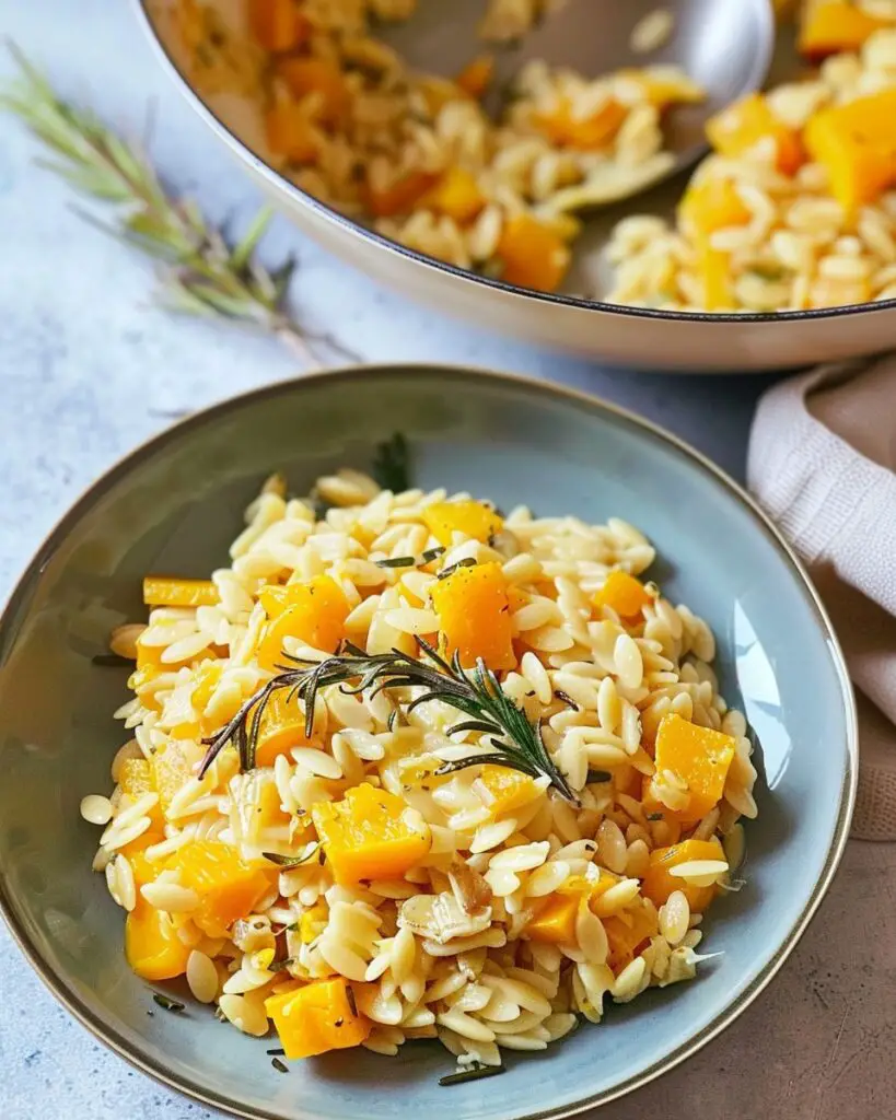Orzotto with Winter Squash and Rosemary