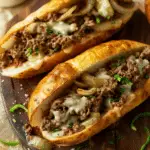 Ground Beef Philly Cheesesteaks