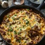 Savory Cabbage Beef Bake