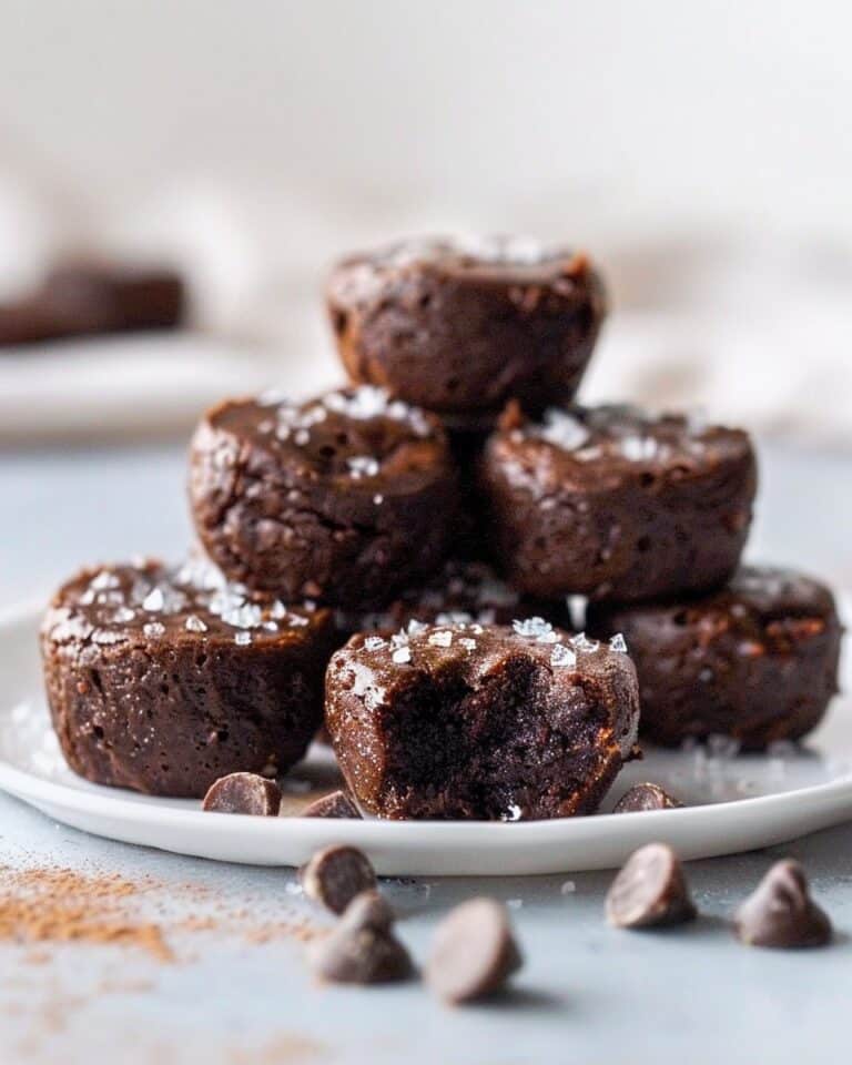 No Bake Brownie Bites