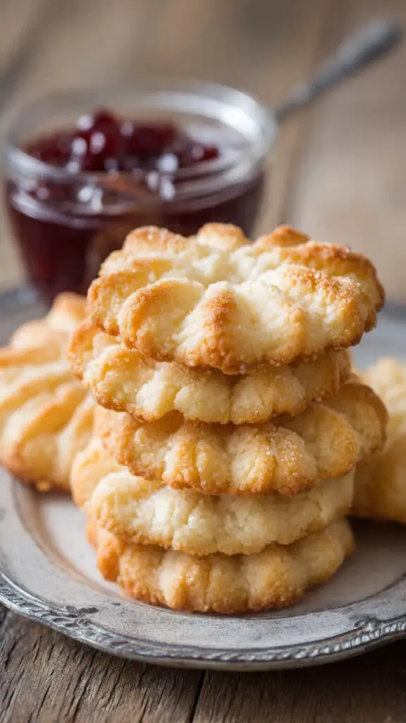 Super Easy Stovetop Butter Cookies
